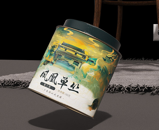 凤凰单枞铁罐包装