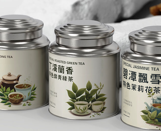 高档茶叶铁罐包装